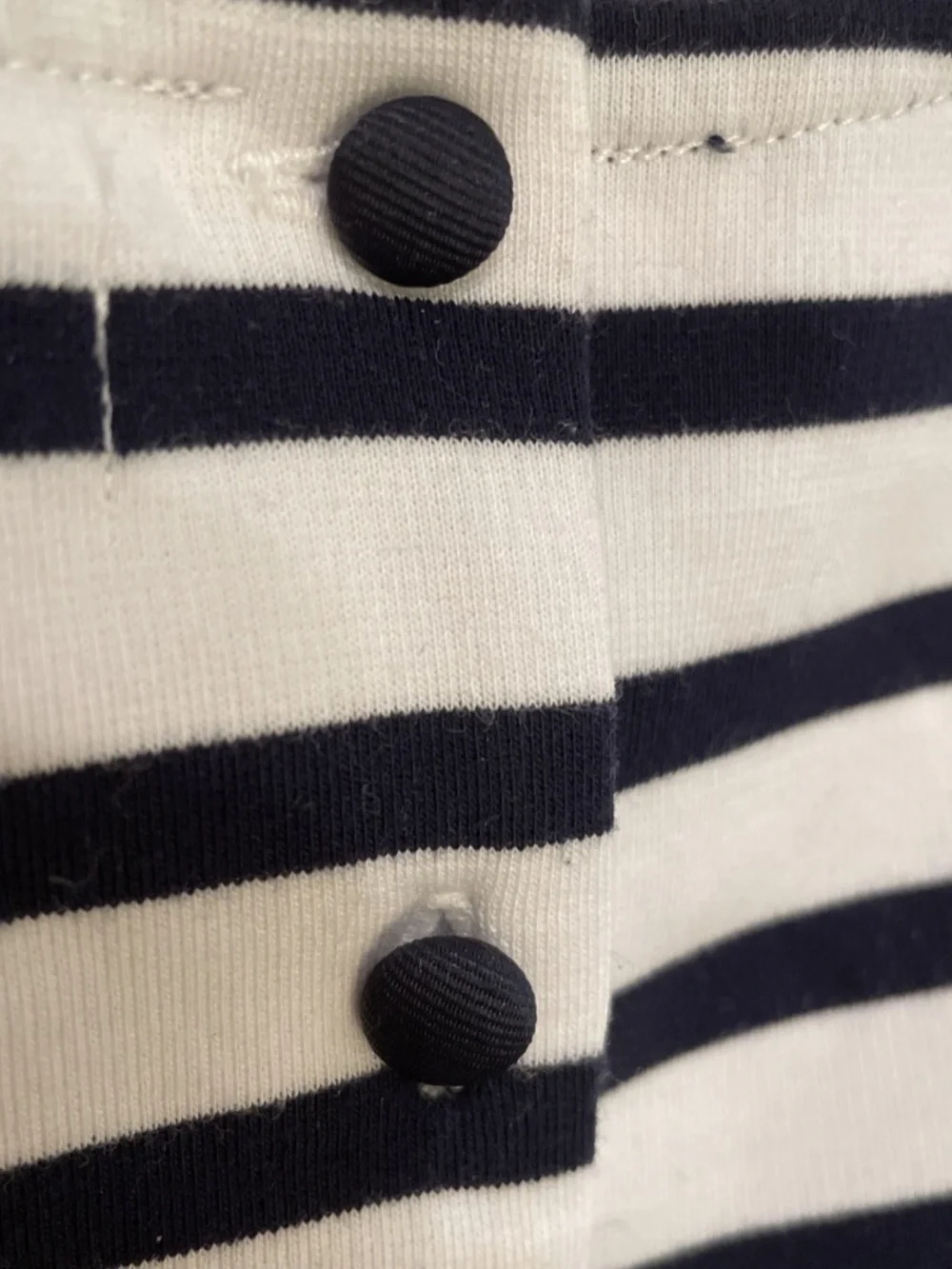 Ralph Lauren 2T Navy Striped Dress with Grosgrain Belt